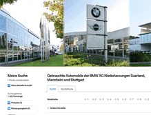 Tablet Screenshot of gebrauchtwagen.bmw-saarbruecken.de